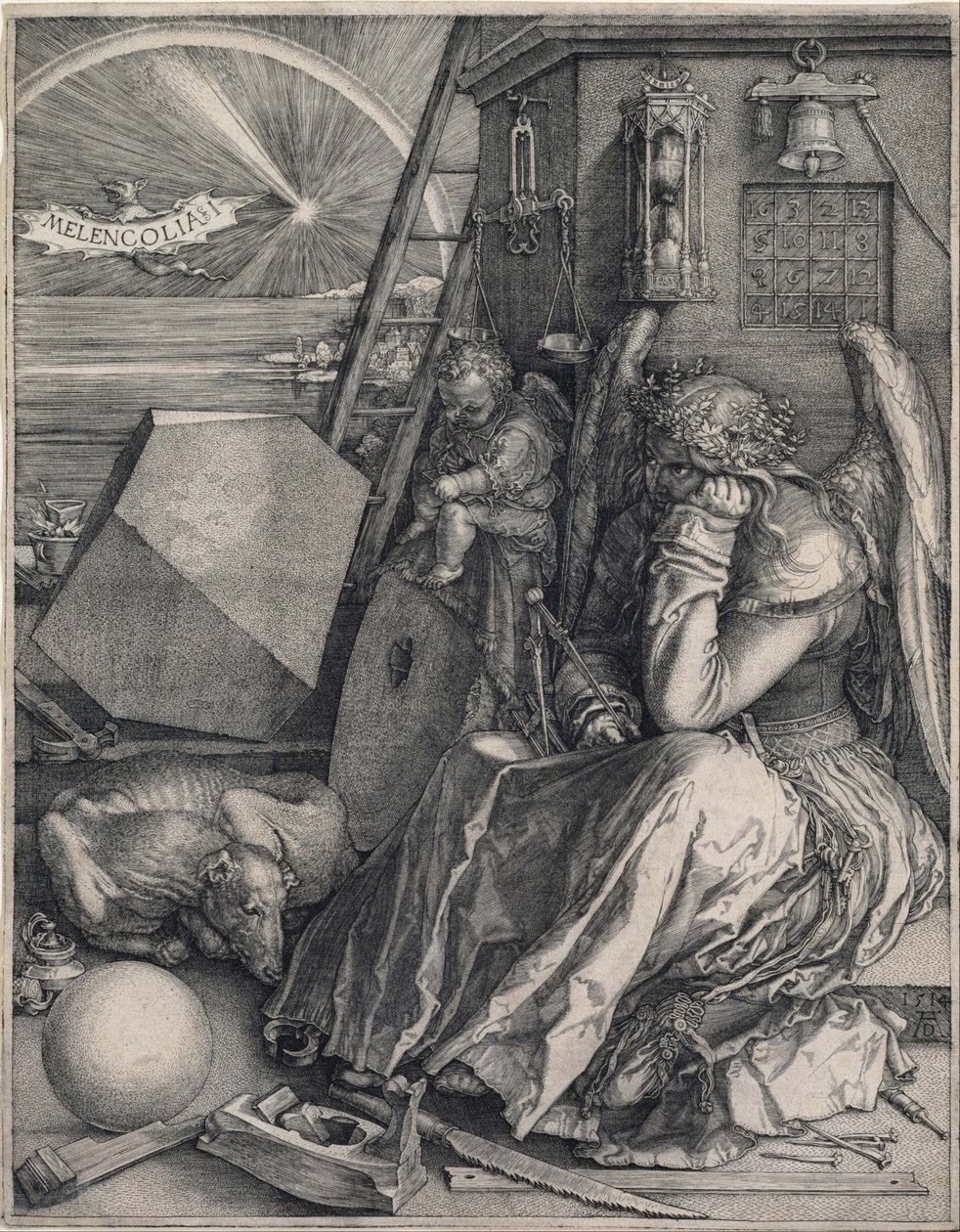 Melencolia I da Albrecht Dürer