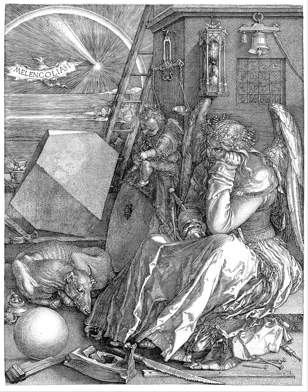Melencolia I da Albrecht Dürer
