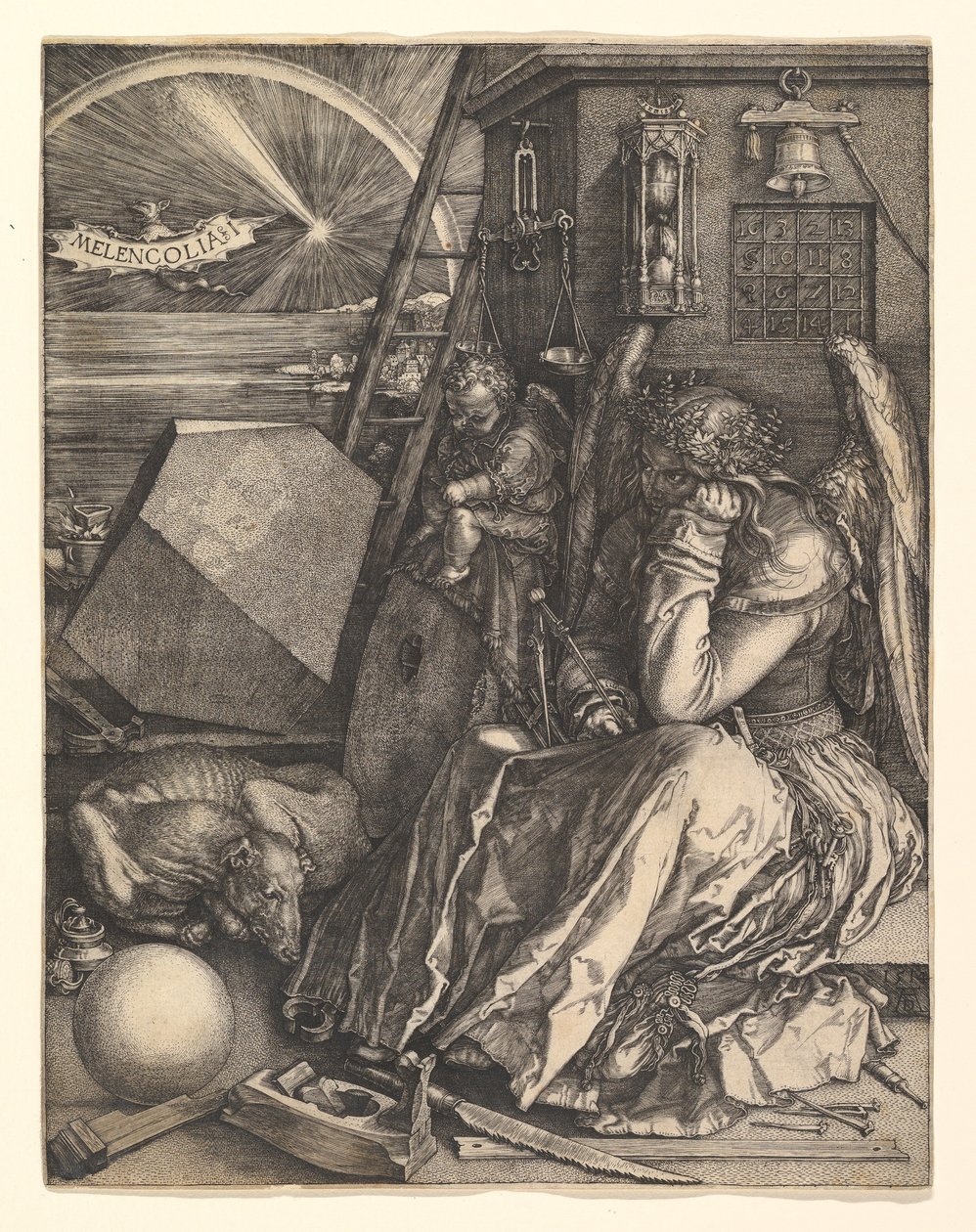 Melencolia I da Albrecht Dürer