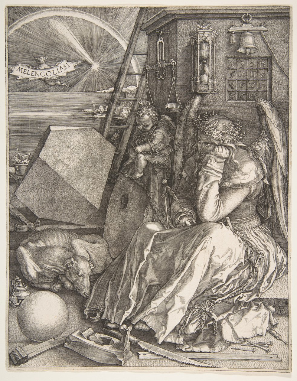 Melencolia I da Albrecht Dürer