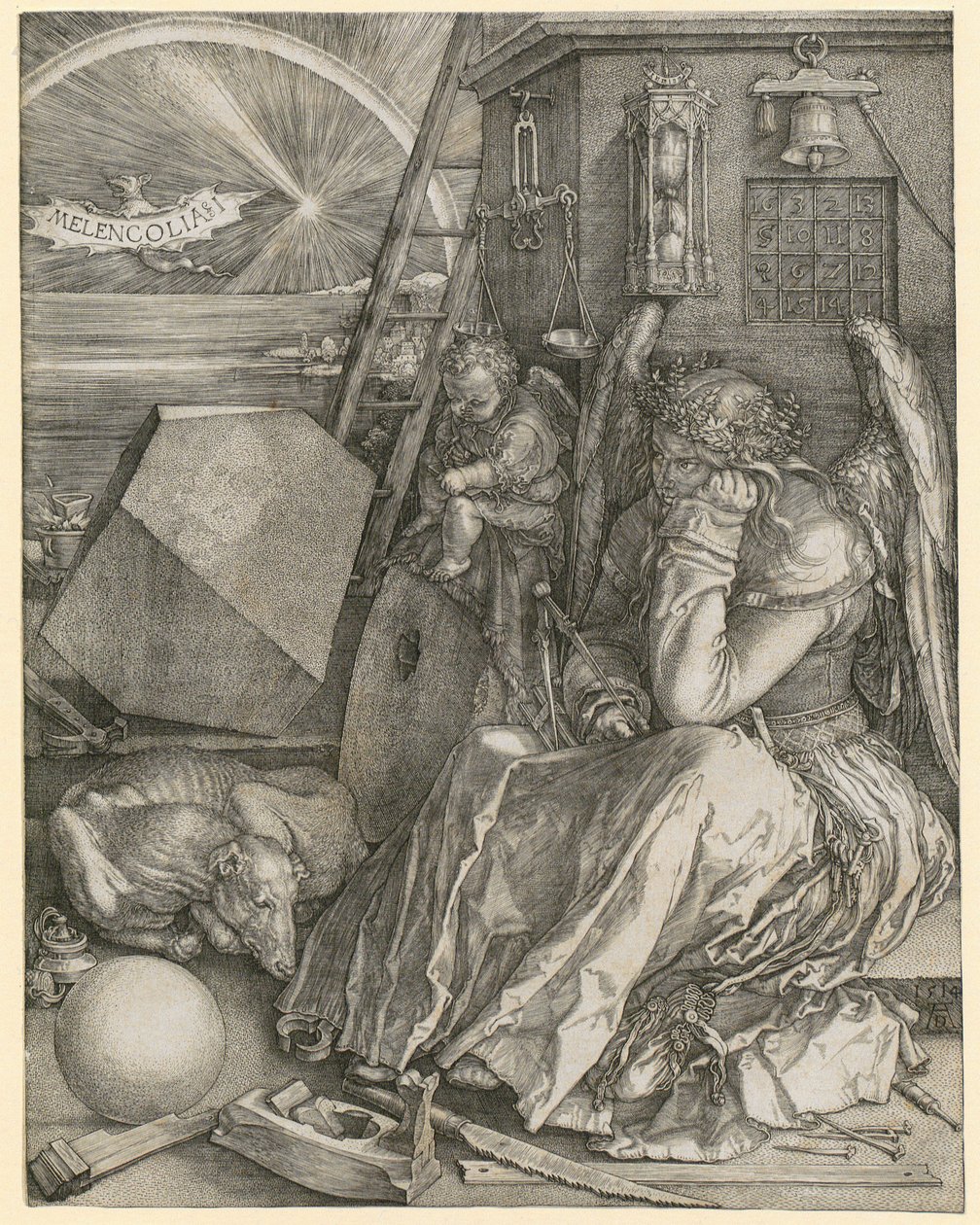 Melencolia I.... da Albrecht Dürer
