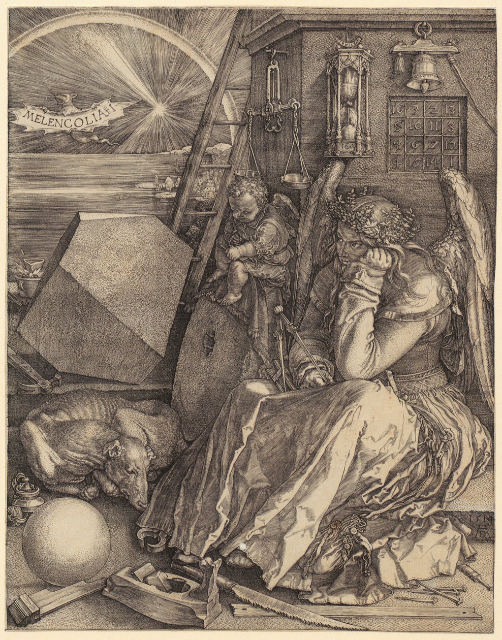 Melencolia I da Albrecht Dürer