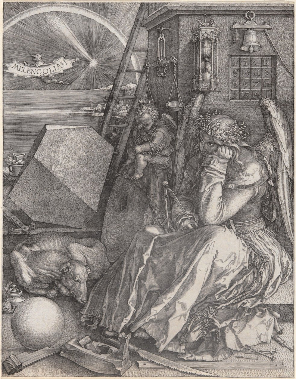 Melencolia I da Albrecht Dürer