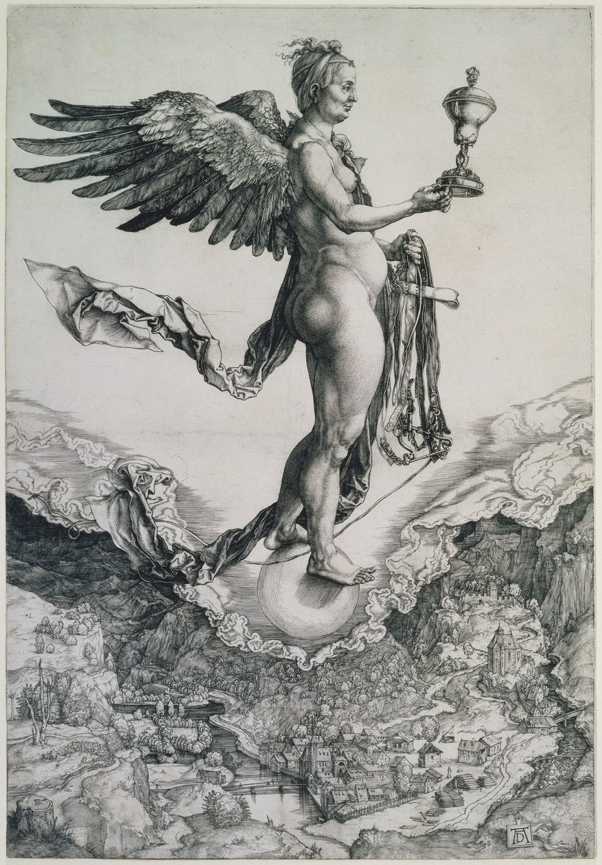 Nemesi (La grande fortuna) da Albrecht Dürer