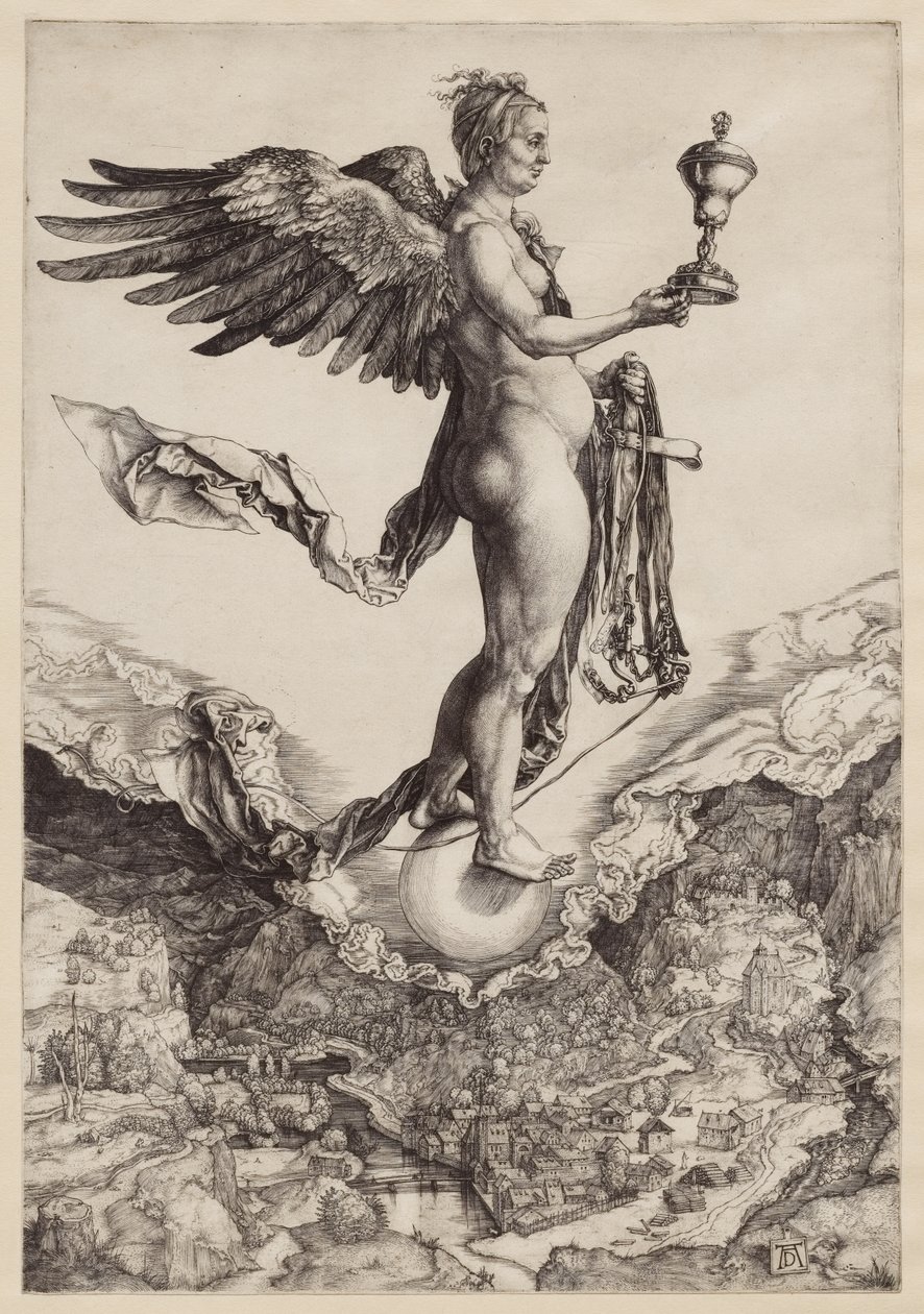 Nemesi (La grande fortuna) da Albrecht Dürer