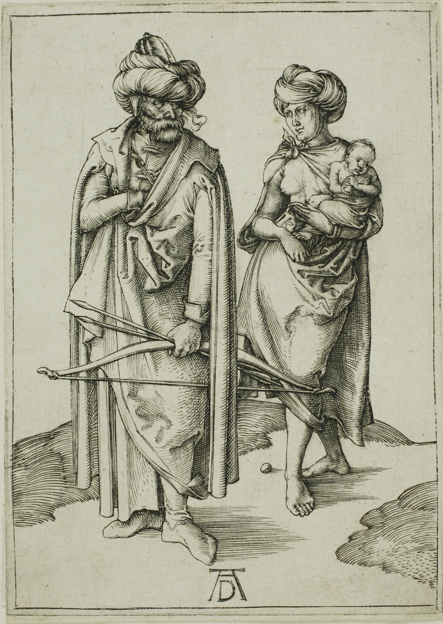 Famiglia orientale da Albrecht Dürer