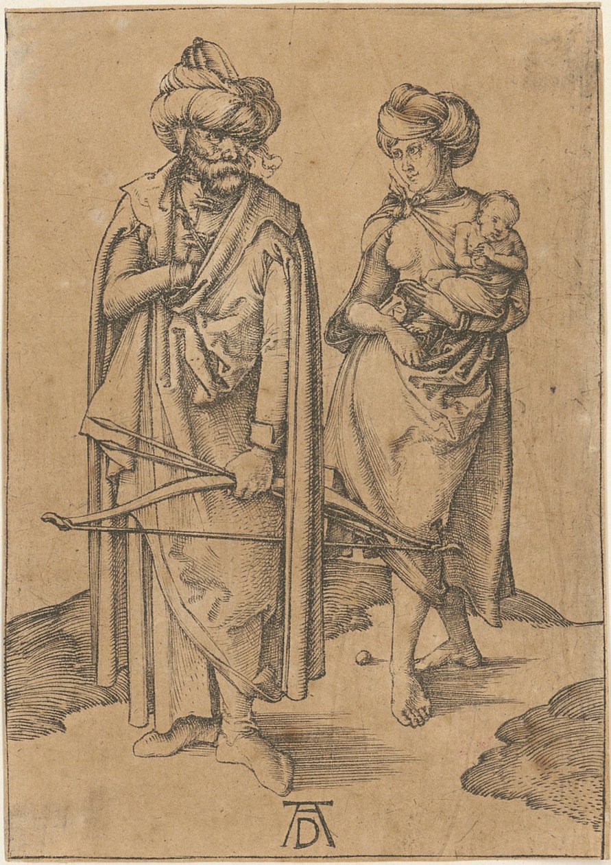 Orientale e sua moglie da Albrecht Dürer