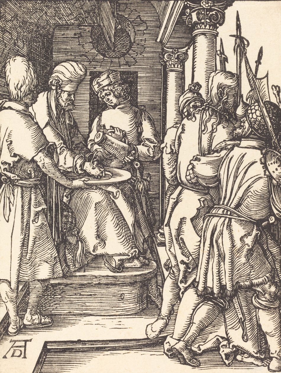 Pilato si lava le mani da Albrecht Dürer