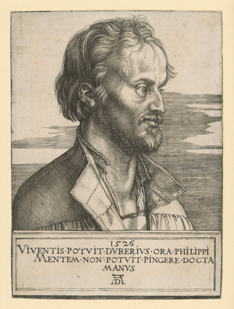 Ritratto di Philipp Melanchthon da Albrecht Dürer