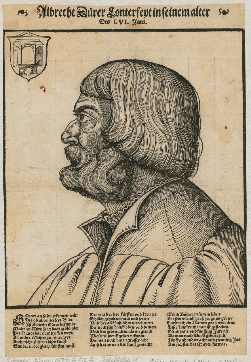 Ritratto di Albrecht Dürer da Albrecht Dürer