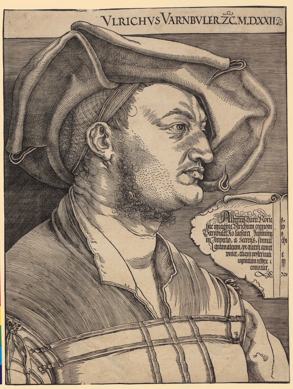 Ritratto di Ulrich Varnbüler da Albrecht Dürer