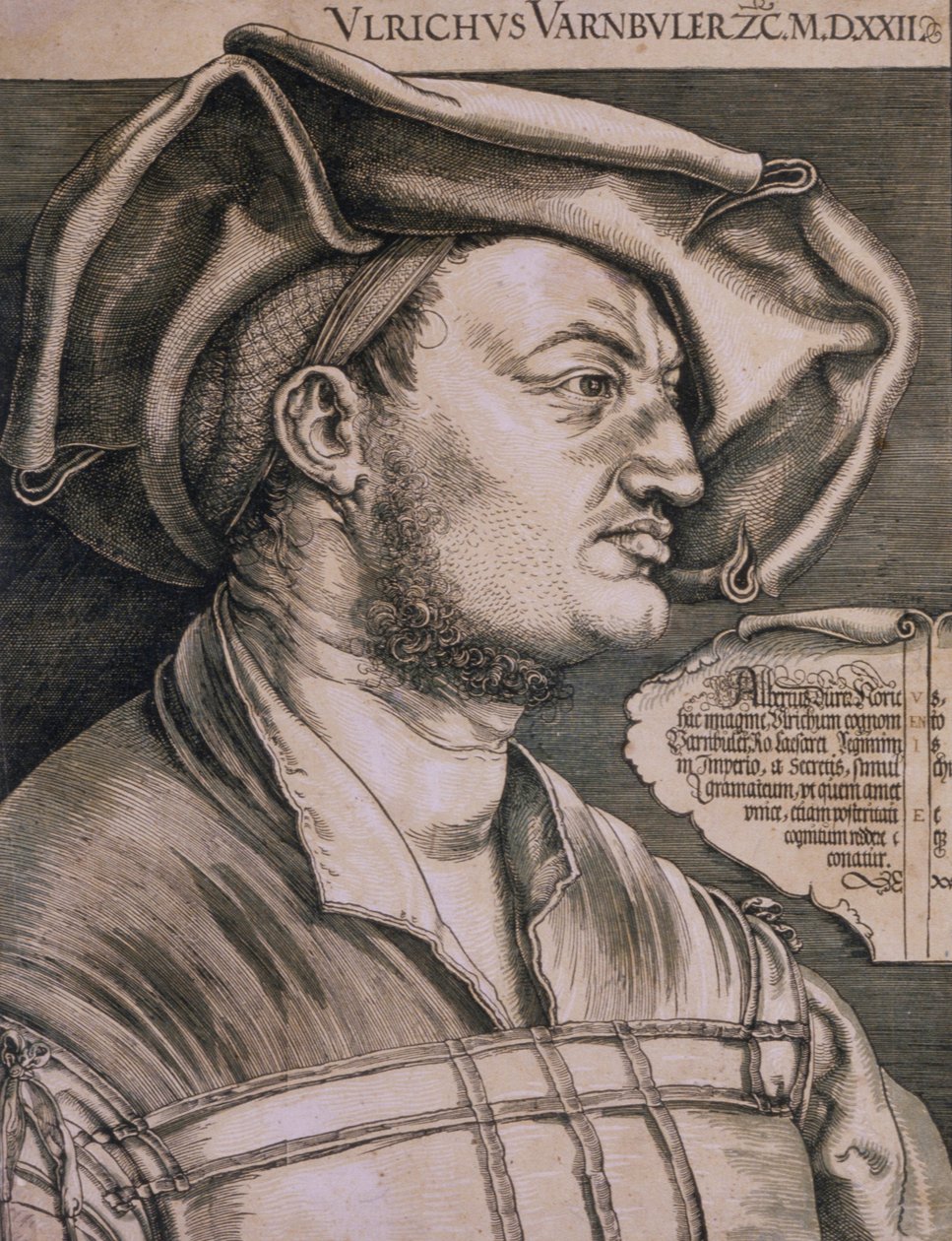 Ritratto di Ulrich Varnbüler da Albrecht Dürer