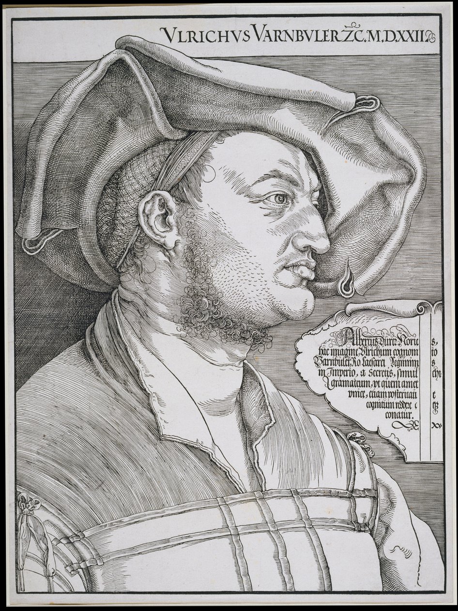 Ritratto di Ulrich Varnbüler da Albrecht Dürer