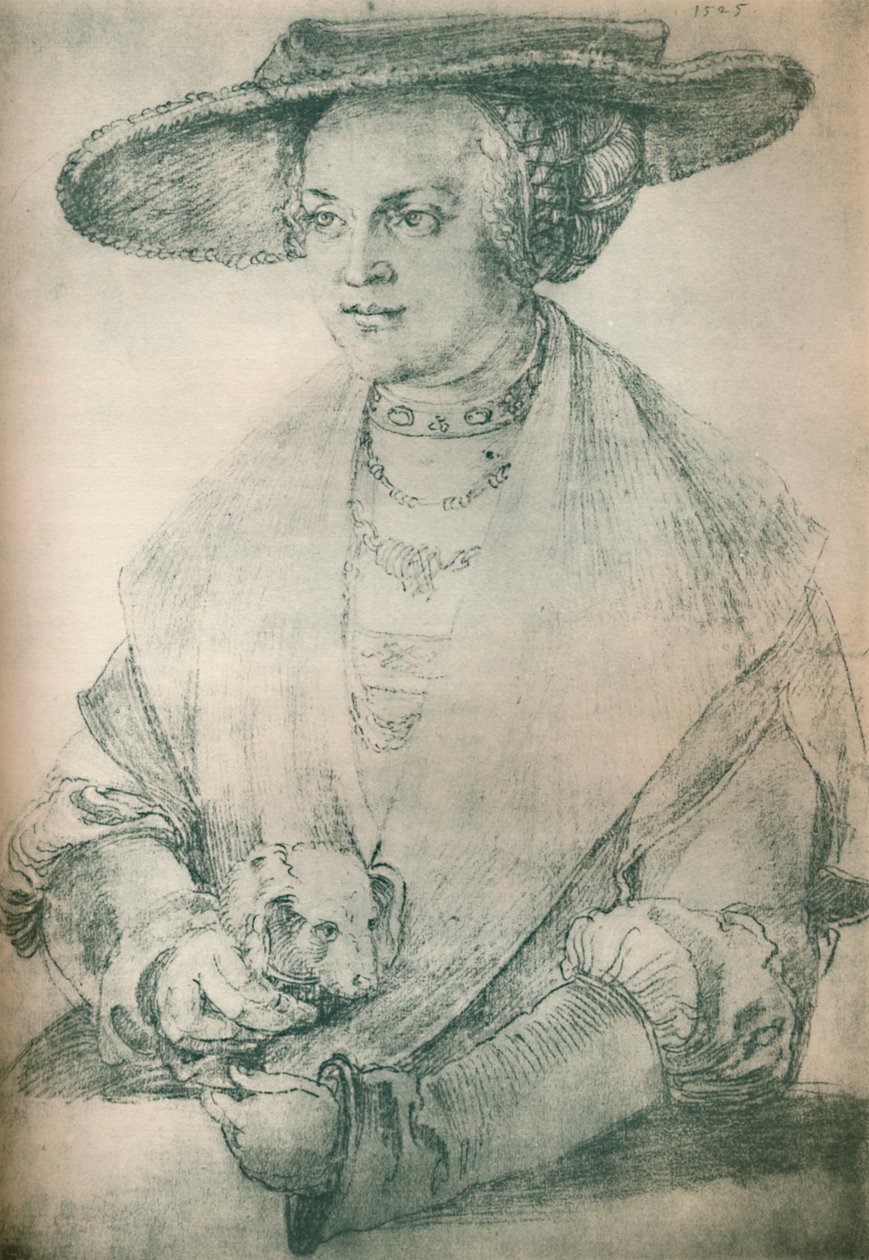 Ritratto di una signora, c1500-1520 da Albrecht Dürer
