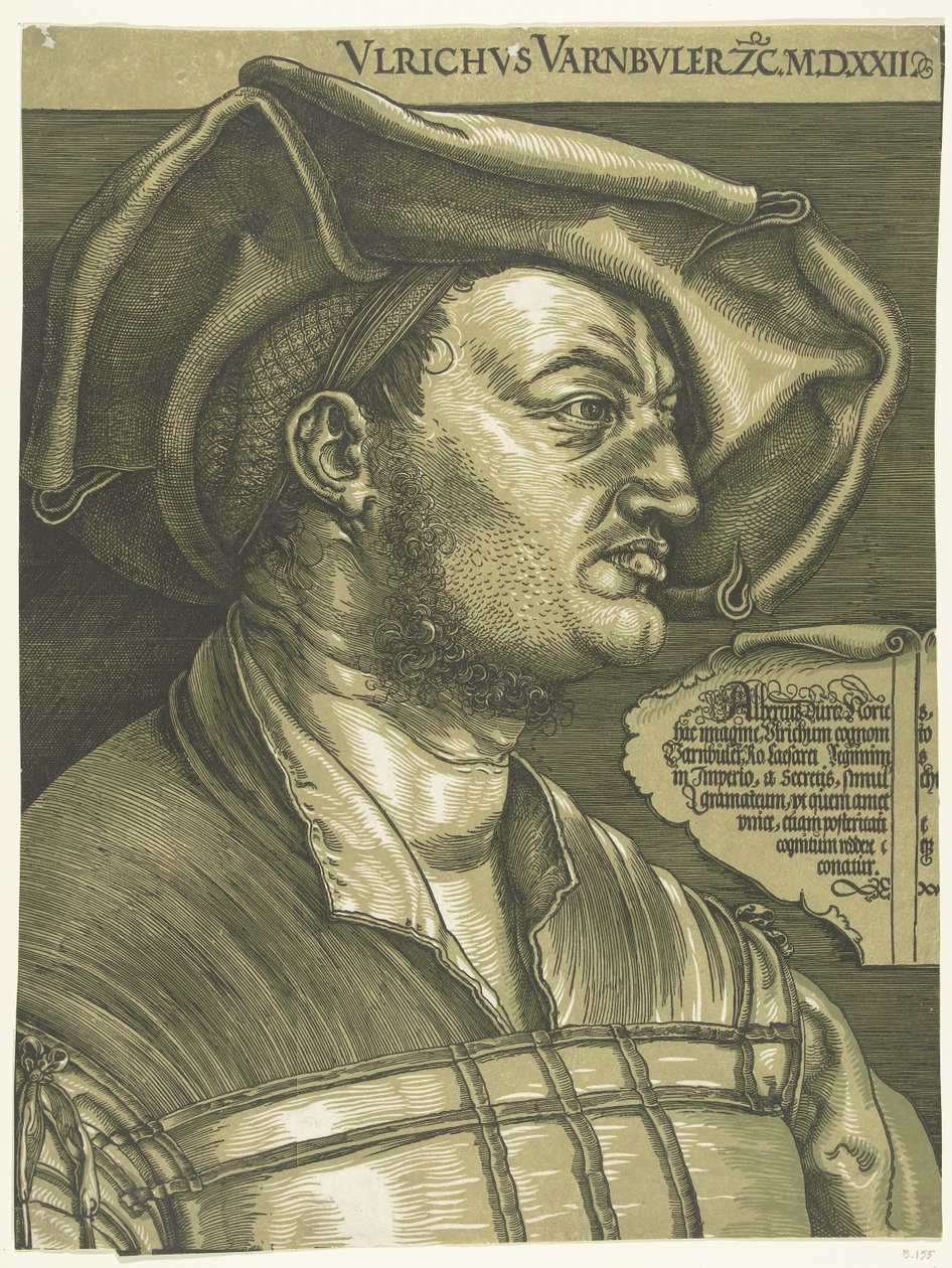 Ritratto di Ulrich Varnbüler da Albrecht Dürer
