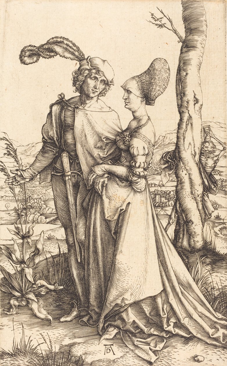 Passeggiata, c. 1497 da Albrecht Dürer