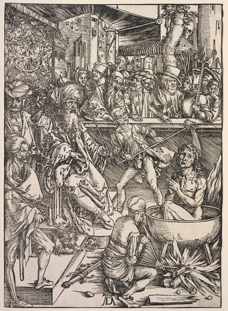Rivelazione di San Giovanni: Martirio di San Giovanni da Albrecht Dürer