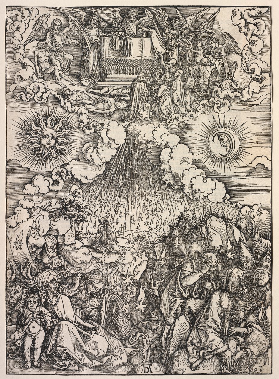 Rivelazione di San Giovanni: Apertura del Sesto Sigillo da Albrecht Dürer