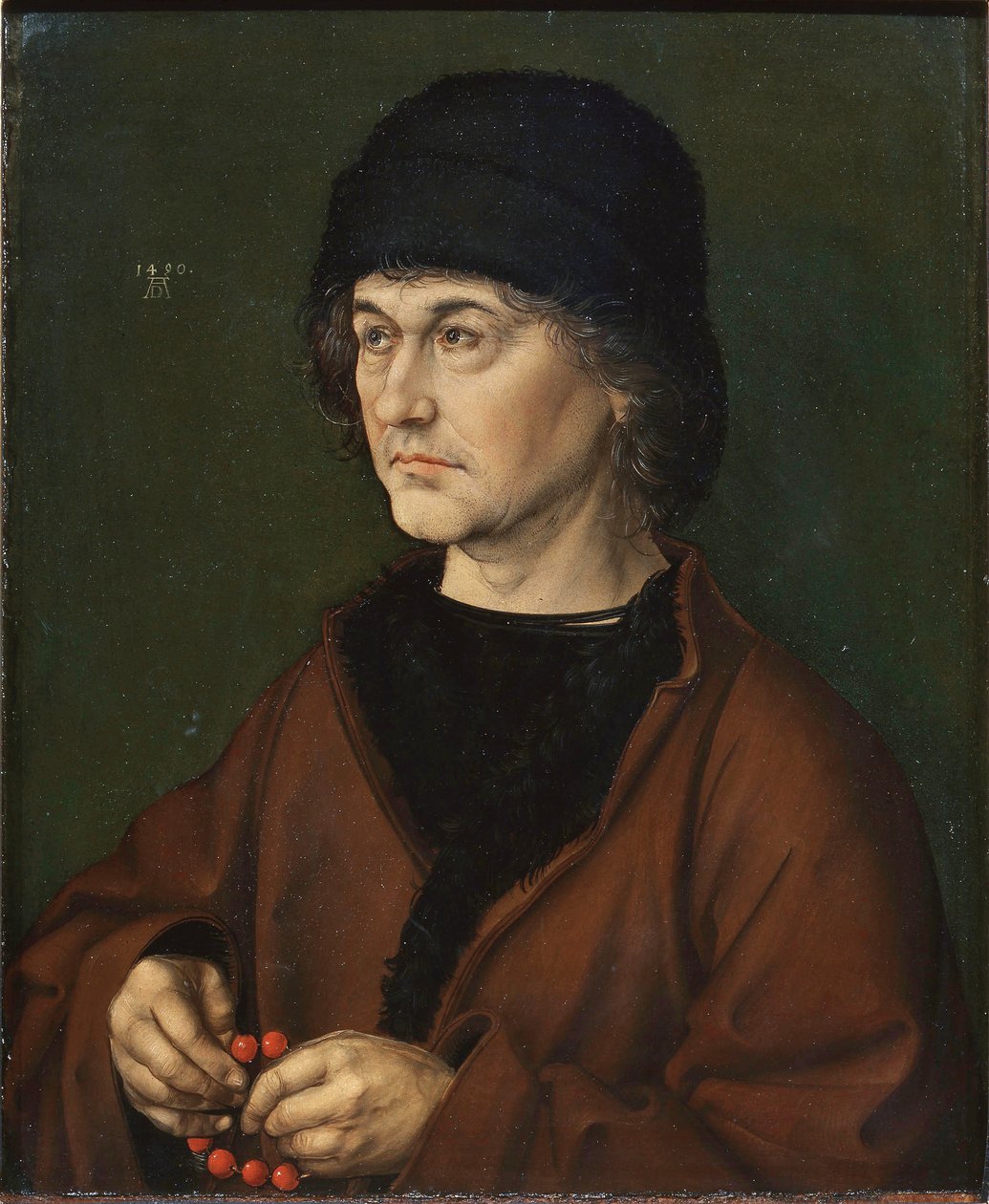Ritratto del padre da Albrecht Dürer