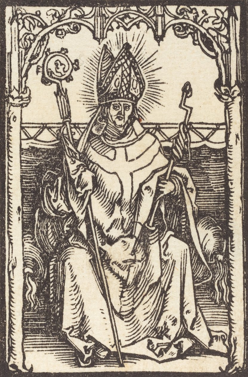 San Erasmo, c. 1500 da Albrecht Dürer