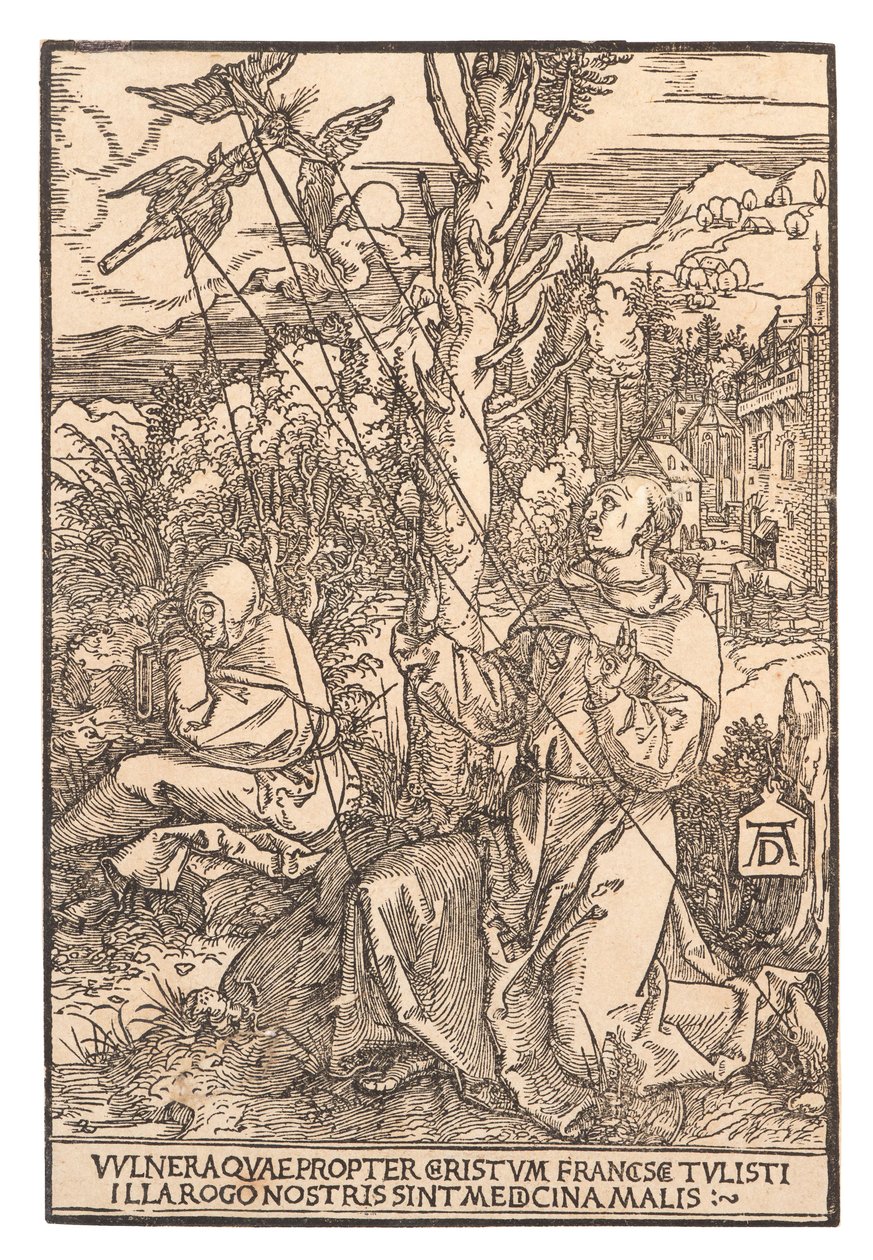San Francesco riceve le stimmate da Albrecht Dürer