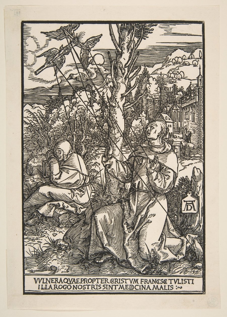San Francesco riceve le stimmate da Albrecht Dürer