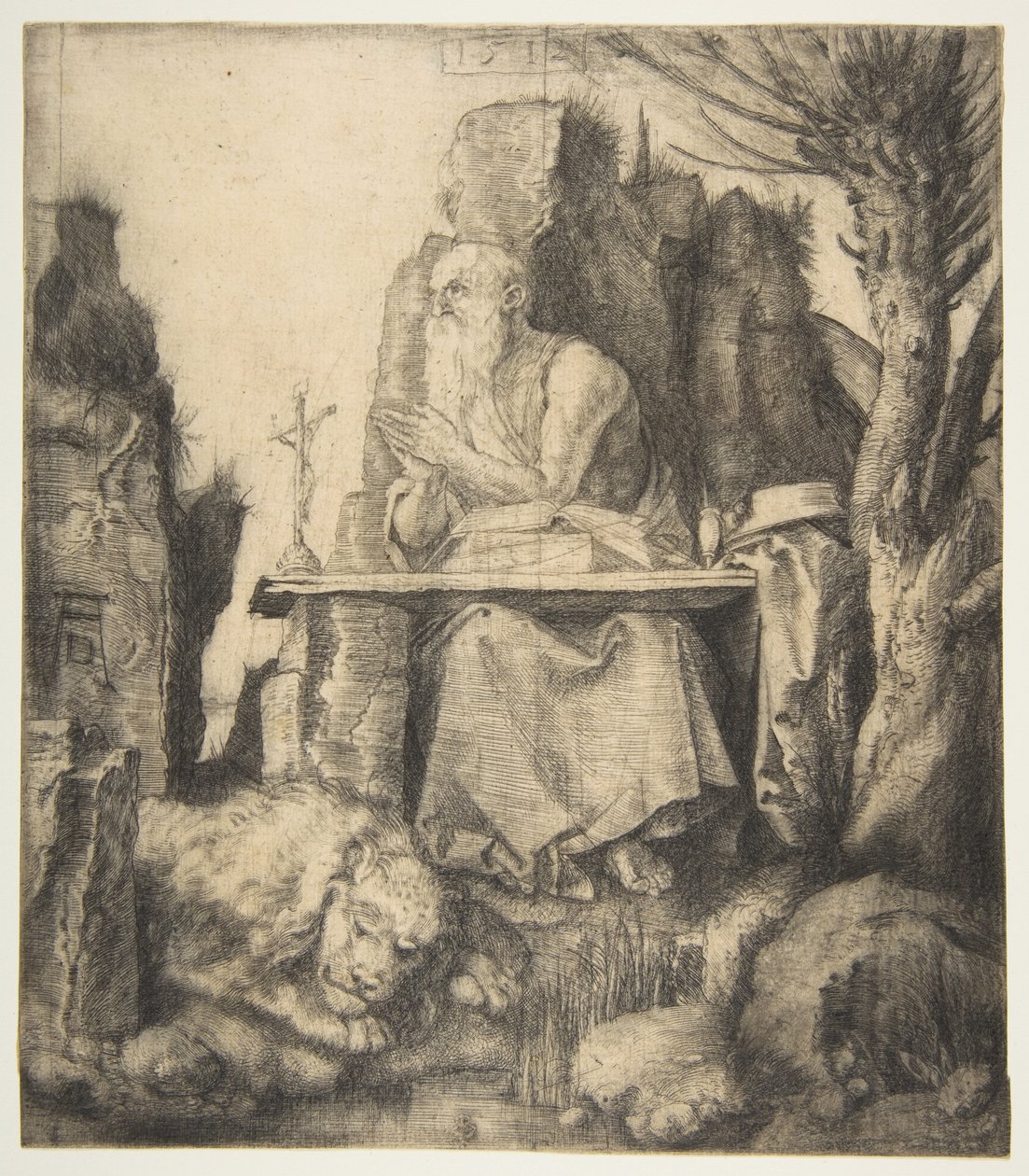 San Girolamo presso il salice potatore da Albrecht Dürer