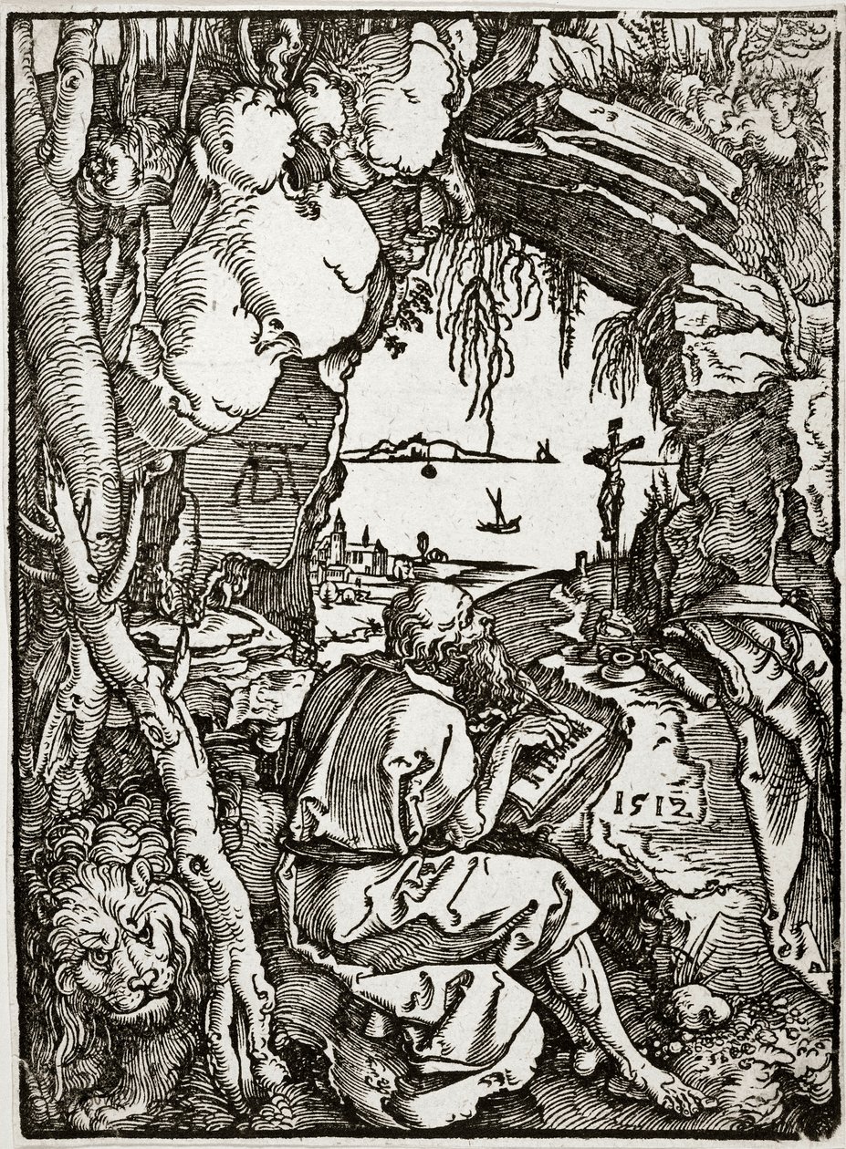 San Girolamo in una grotta (Bartsch 113) da Albrecht Dürer