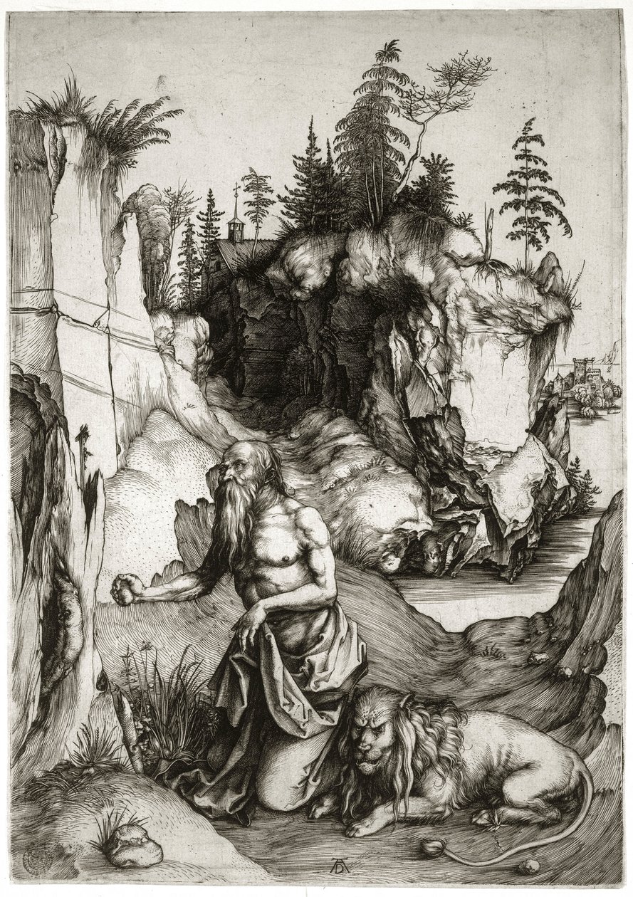 San Girolamo in penitenza (Bartsch 61) da Albrecht Dürer