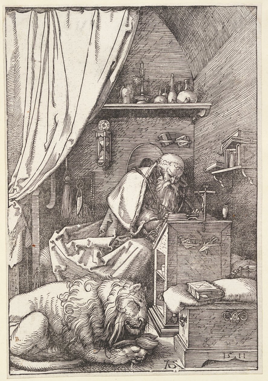 San Girolamo nella sua cella da Albrecht Dürer
