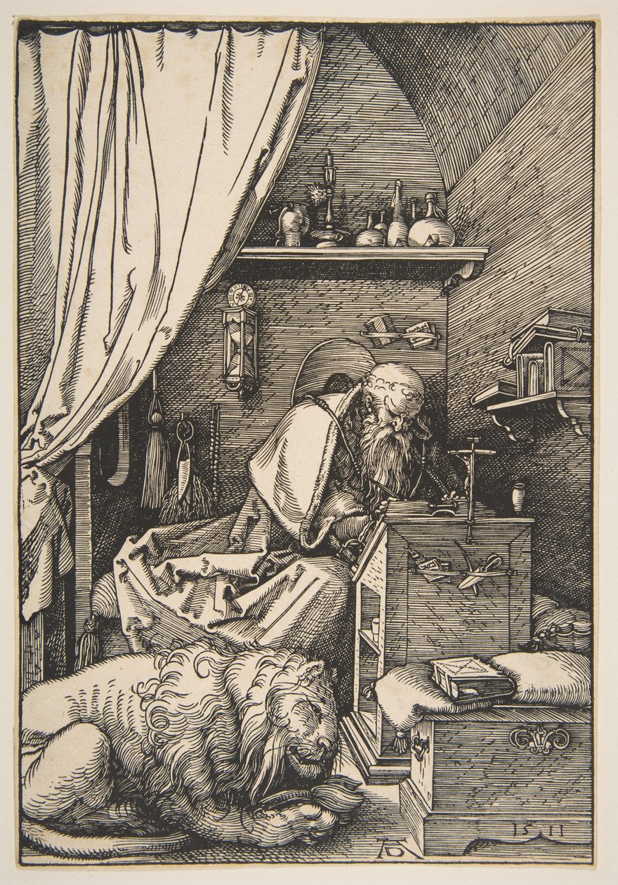 San Girolamo nel suo studio da Albrecht Dürer
