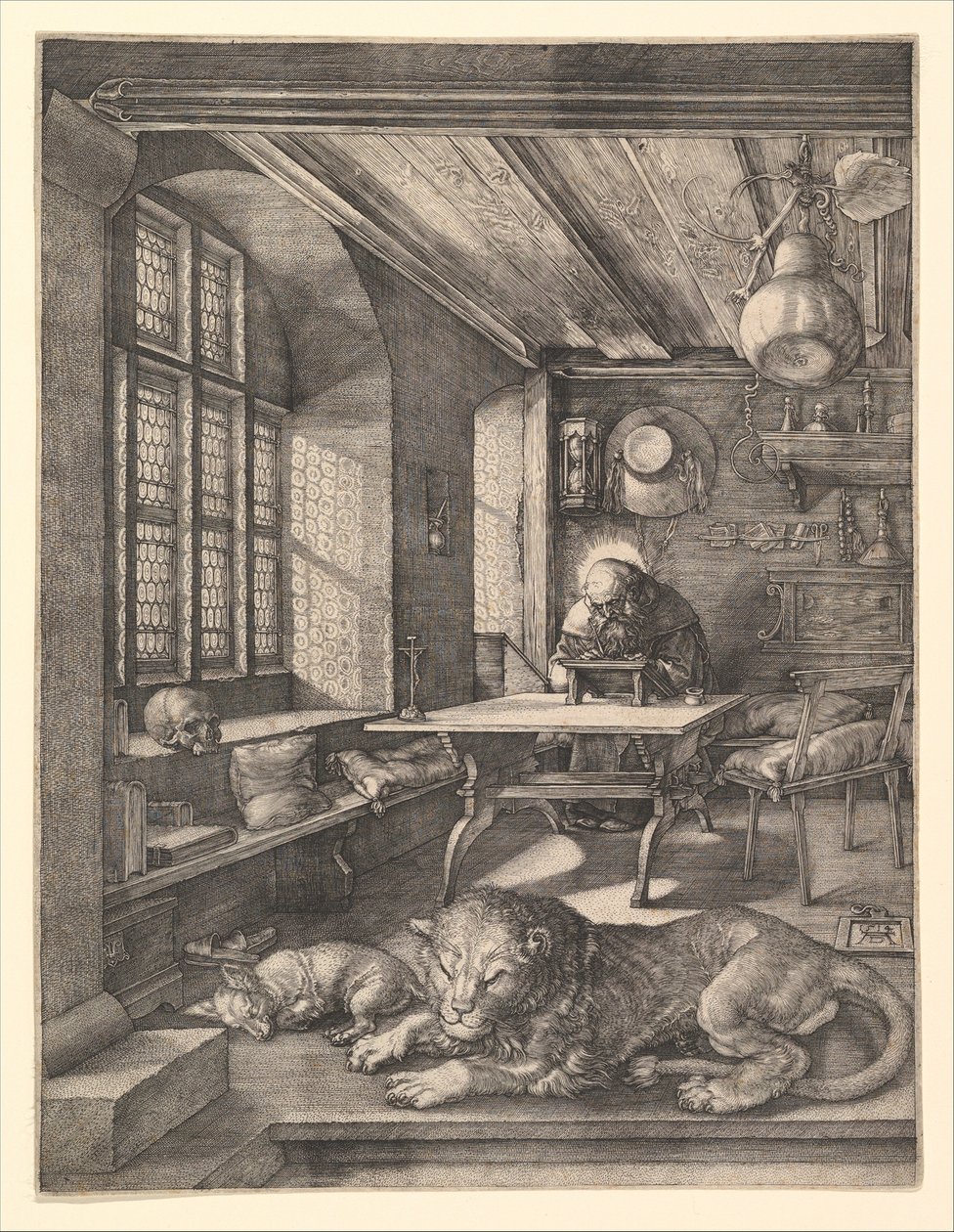 San Girolamo nel suo studio da Albrecht Dürer