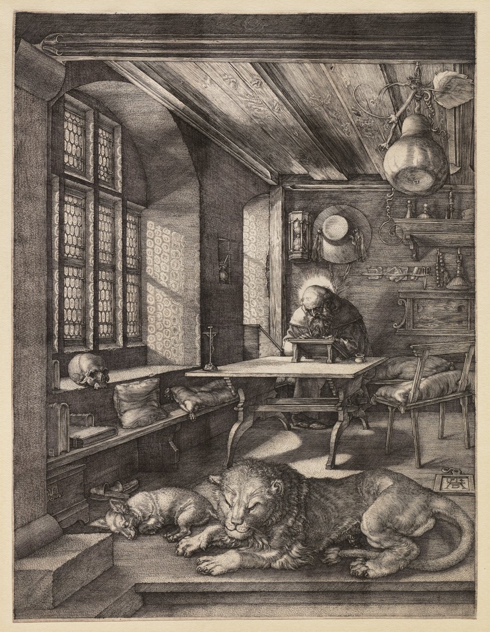 San Girolamo nel suo studio da Albrecht Dürer