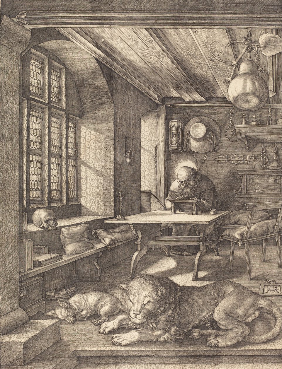 San Girolamo nel suo studio, 1514 da Albrecht Dürer