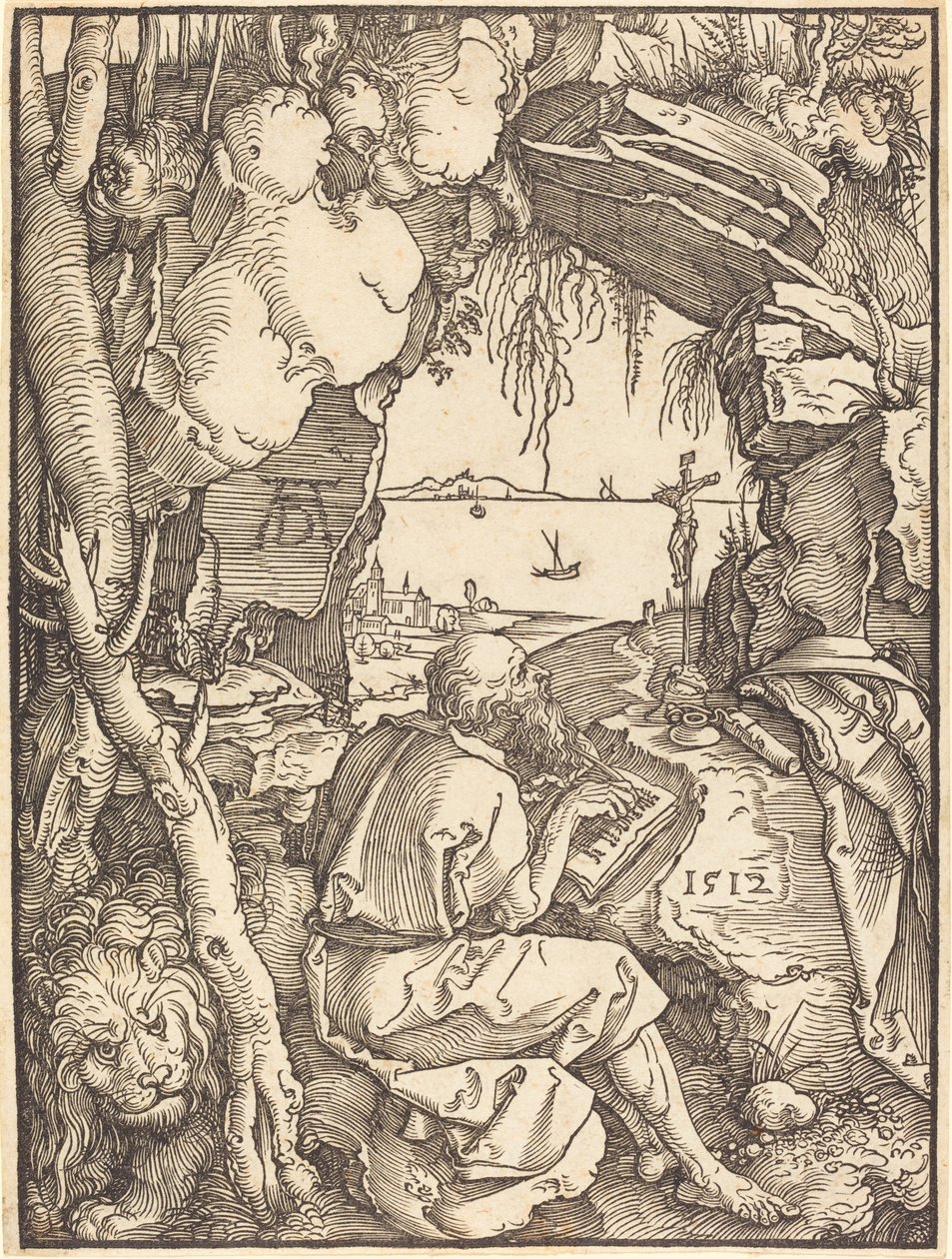 San Girolamo in una Grotta da Albrecht Dürer