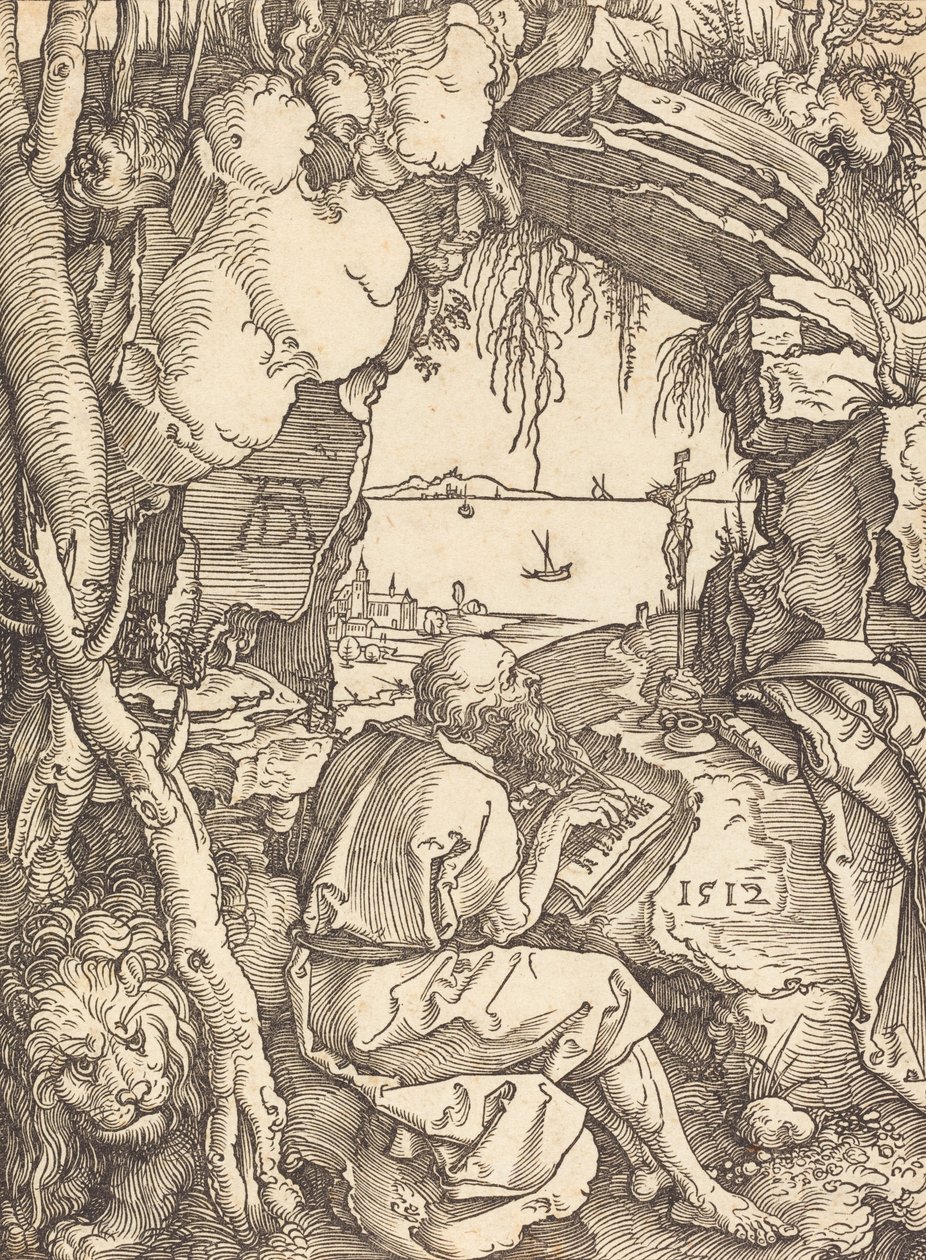 San Girolamo in una grotta da Albrecht Dürer