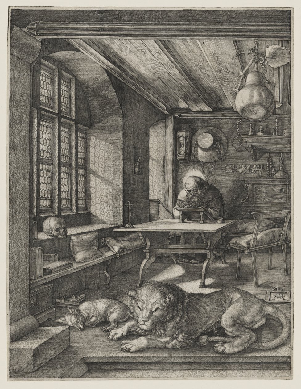 San Girolamo nel suo studio da Albrecht Dürer