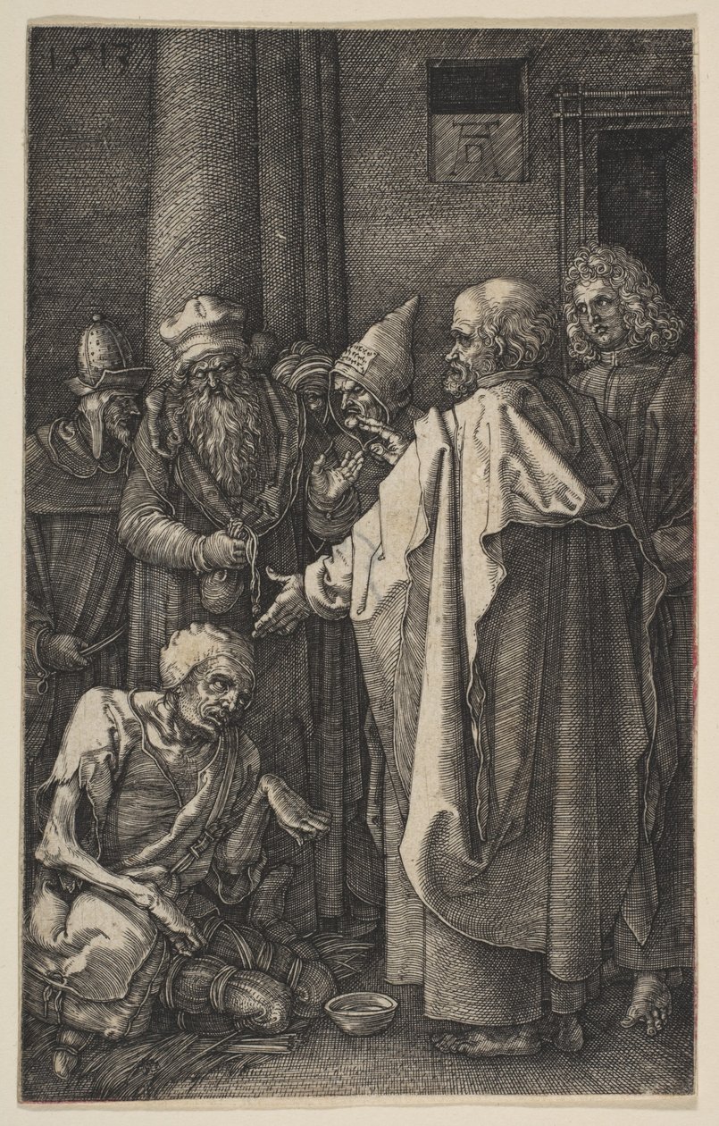 San Pietro e San Giovanni alla Porta del Tempio, da "La Passione" da Albrecht Dürer