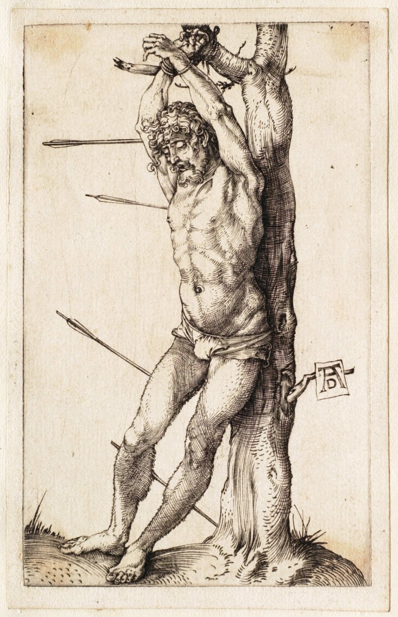 San Sebastiano legato all’albero da Albrecht Dürer