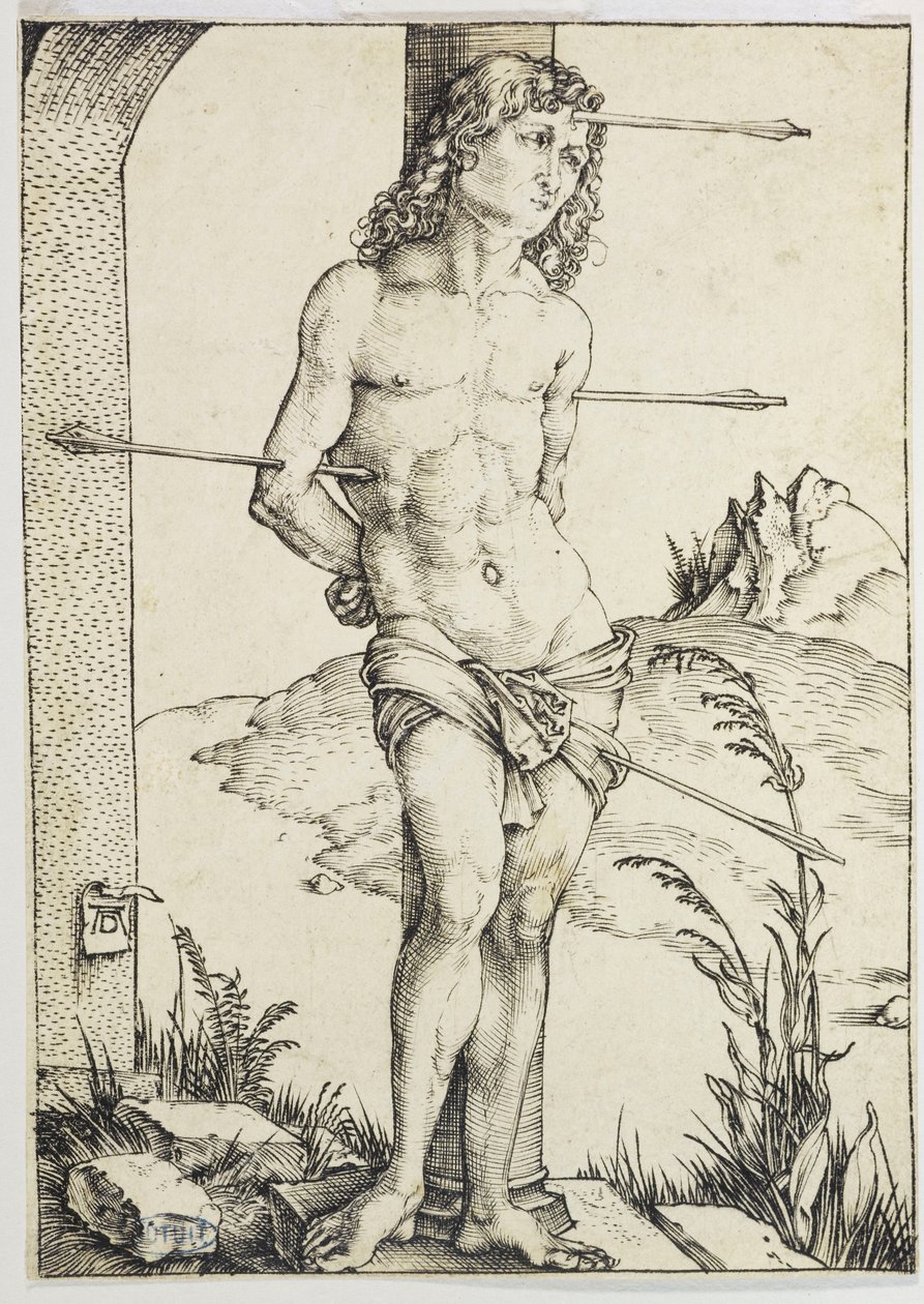 San Sebastiano legato a una colonna (Bartsch 56) da Albrecht Dürer