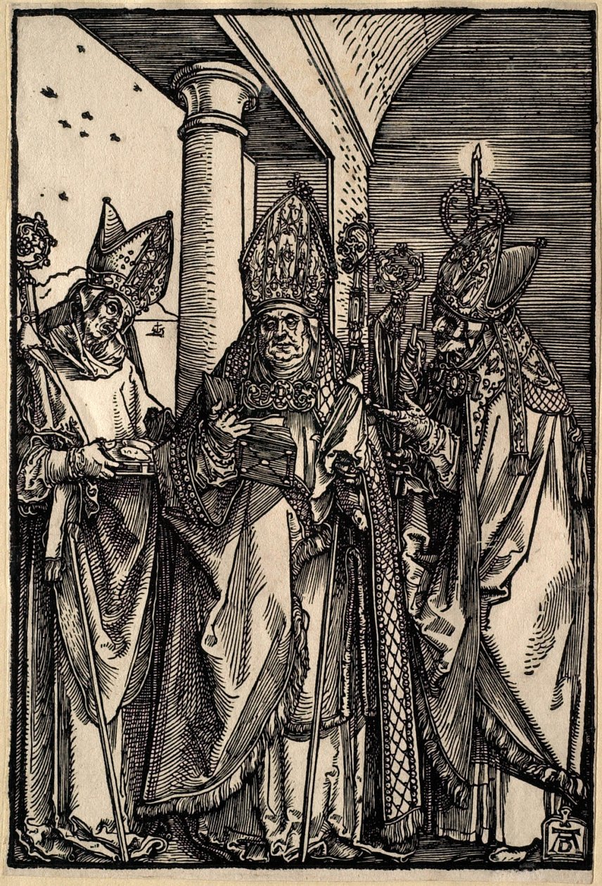 I santi Nicola, Ulrico ed Erasmo da Albrecht Dürer