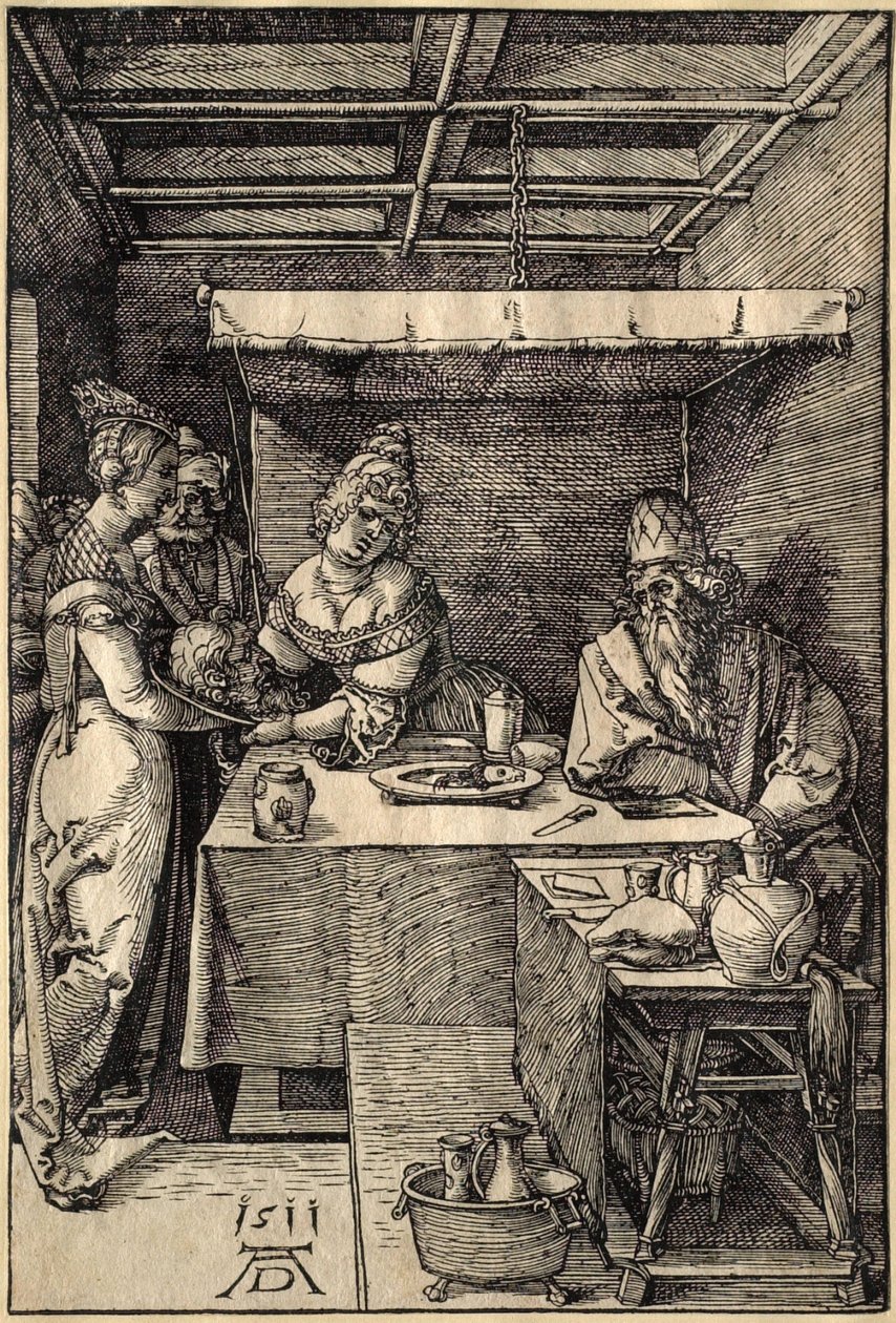 Salomè riceve la testa di san Giovanni Battista da Albrecht Dürer