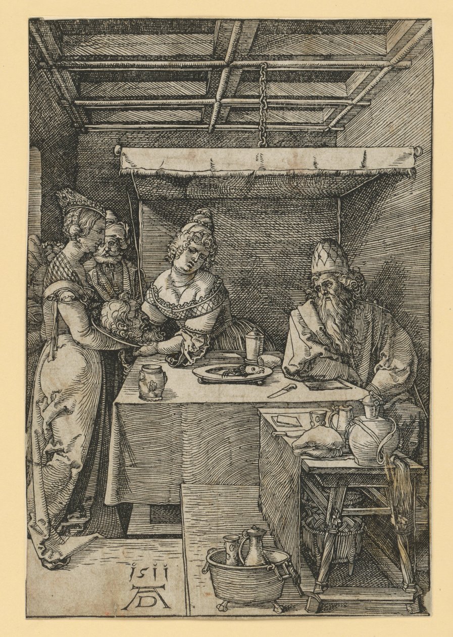Salomè riceve la testa di Giovanni Battista da Albrecht Dürer