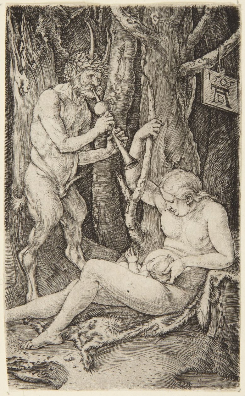 Famiglia di satiri da Albrecht Dürer