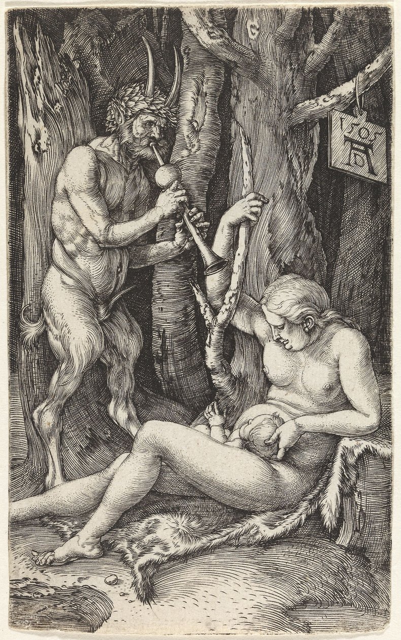 Famiglia di satiri da Albrecht Dürer