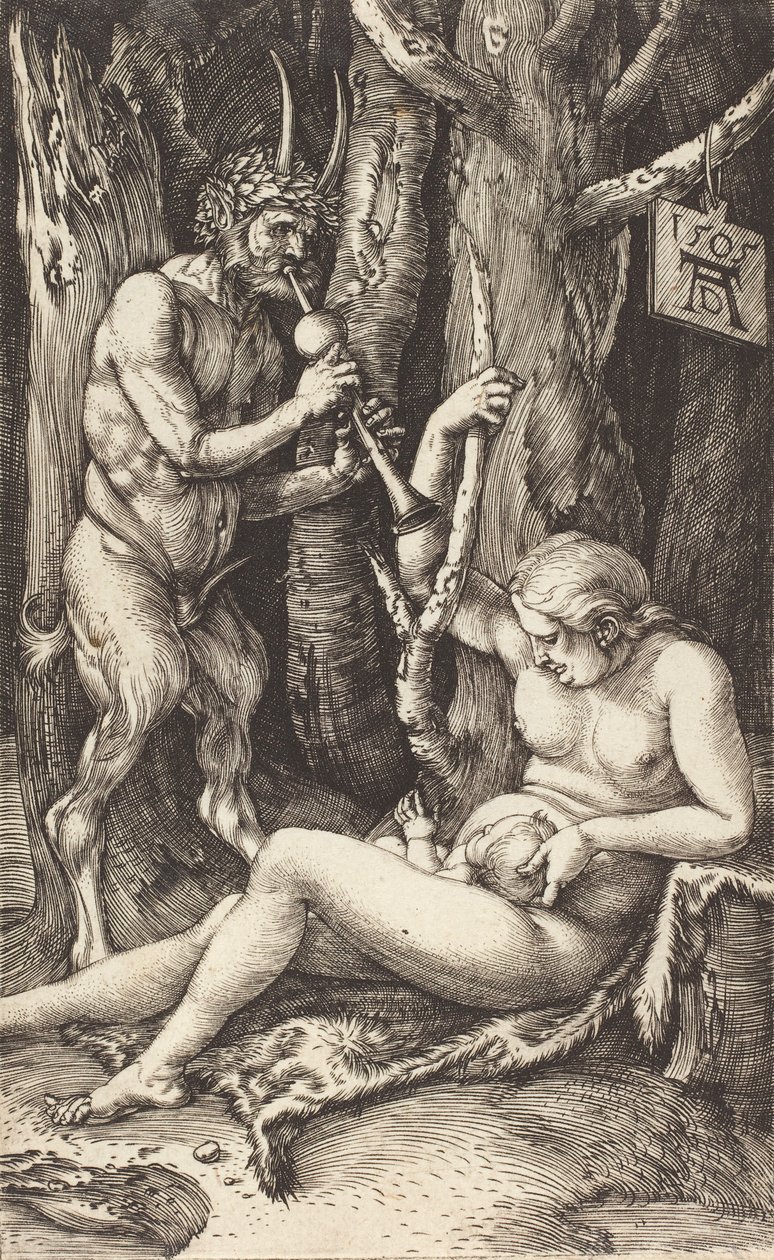 Famiglia di satiri da Albrecht Dürer