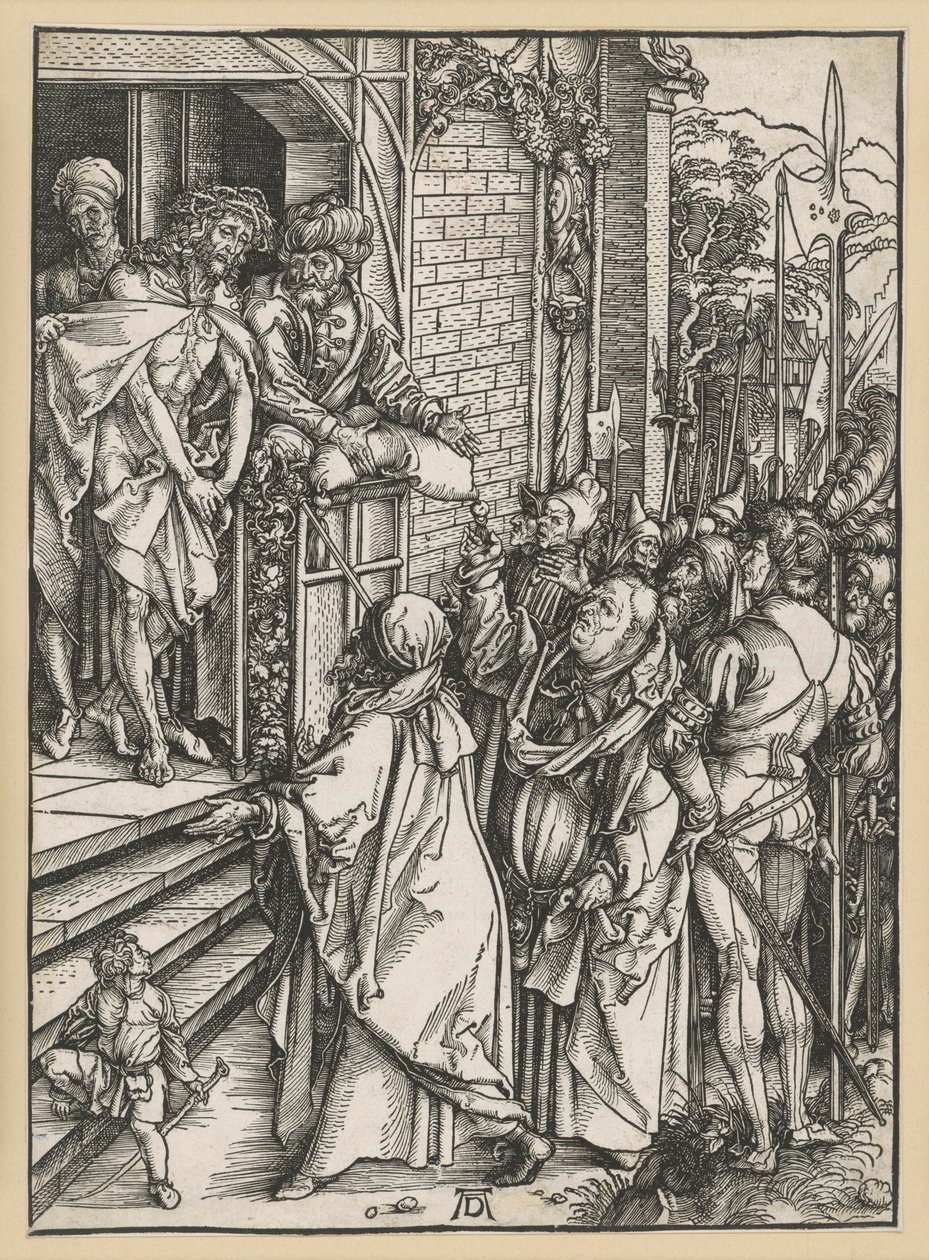 La rappresentazione di Cristo (La Grande Passione) da Albrecht Dürer