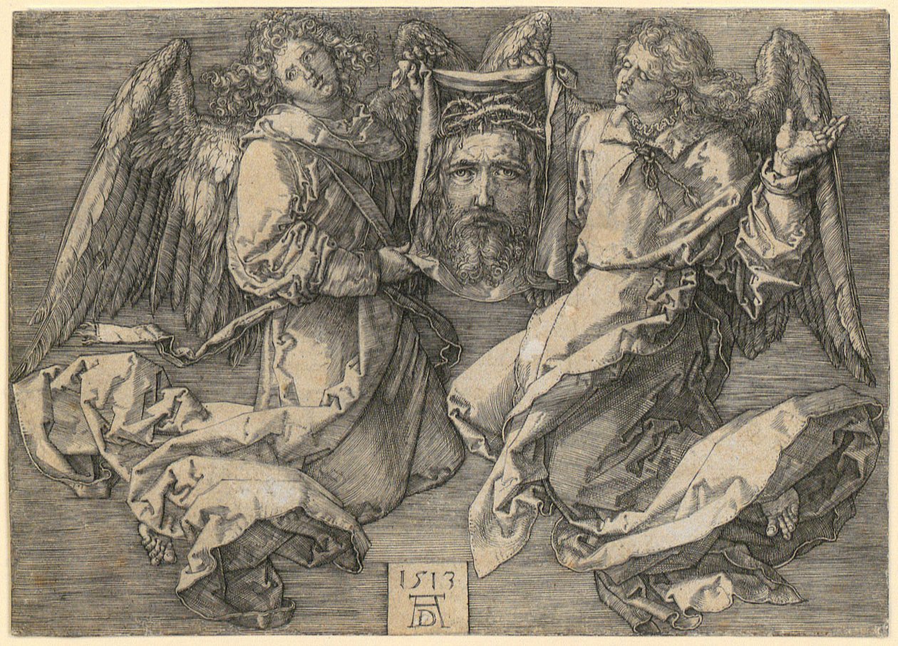 Sudario sorretto da due angeli da Albrecht Dürer