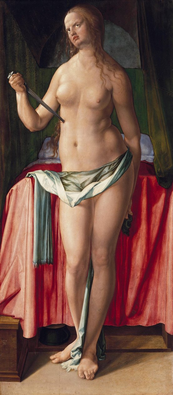 Il suicidio di Lucrezia da Albrecht Dürer