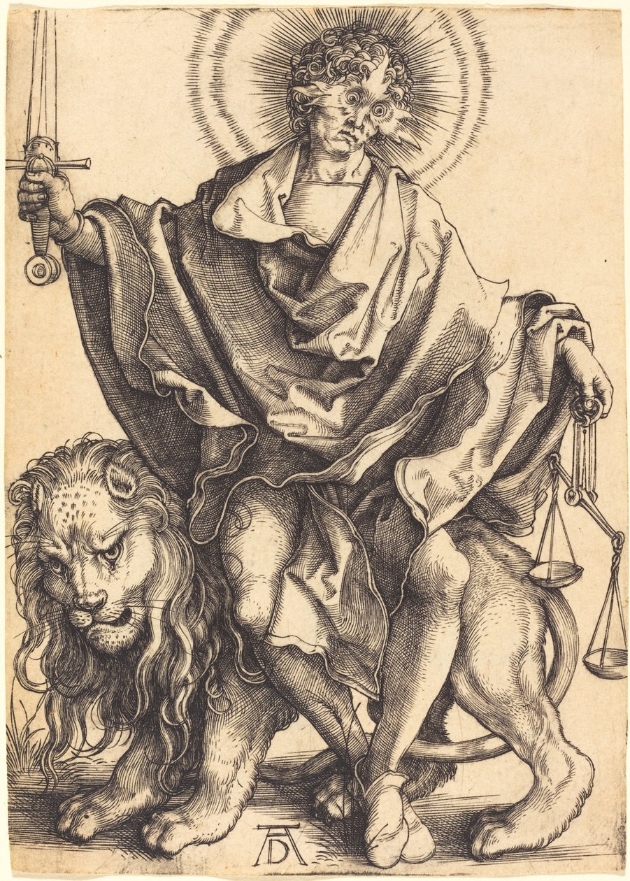 Sol Iustitiae ("Sole di Giustizia") da Albrecht Dürer